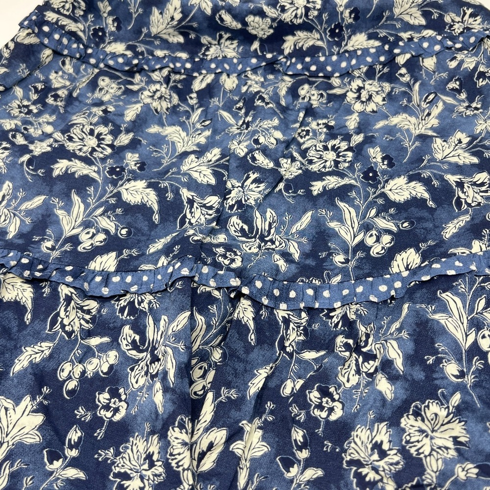 GAP Kids Blue and White Sundress Sleeveless Cottagecore Size Medium - Picture 8 of 12